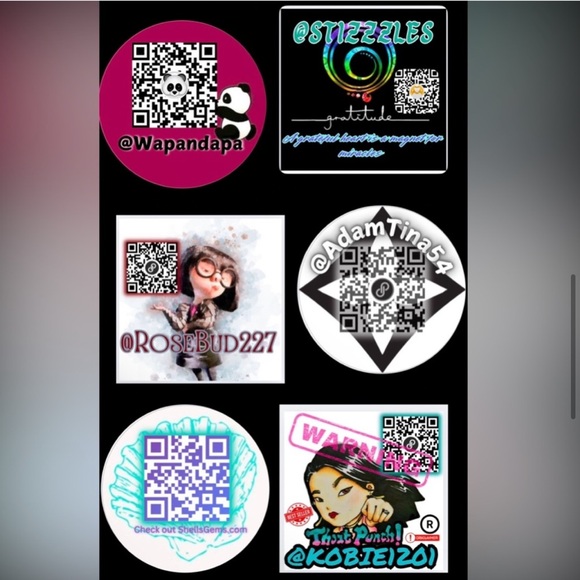 100 QR CODE STICKERS CUSTOM MADE - Picture 8 of 15